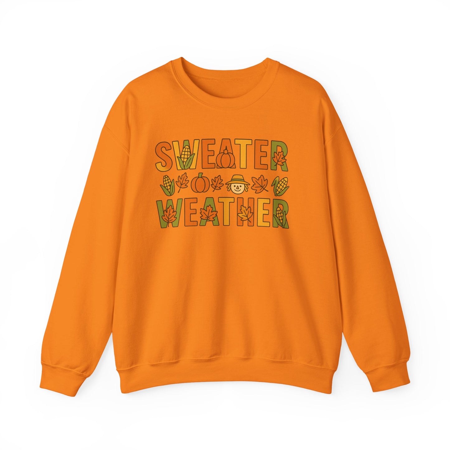 Sweater Weather- Crewneck Sweatshirt - Cozy Fall Apparel - Chubby Little Cheeks Co.