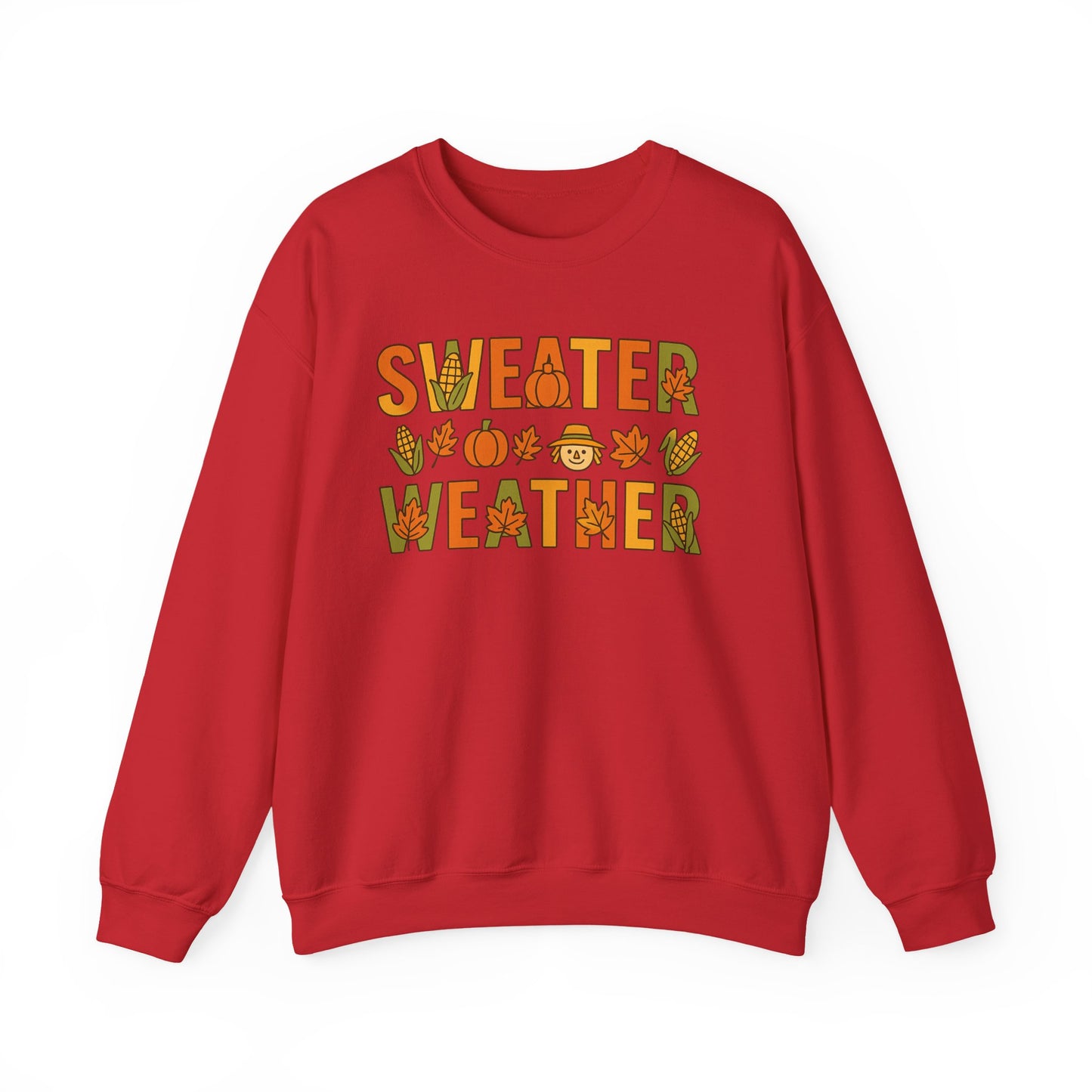 Sweater Weather- Crewneck Sweatshirt - Cozy Fall Apparel - Chubby Little Cheeks Co.