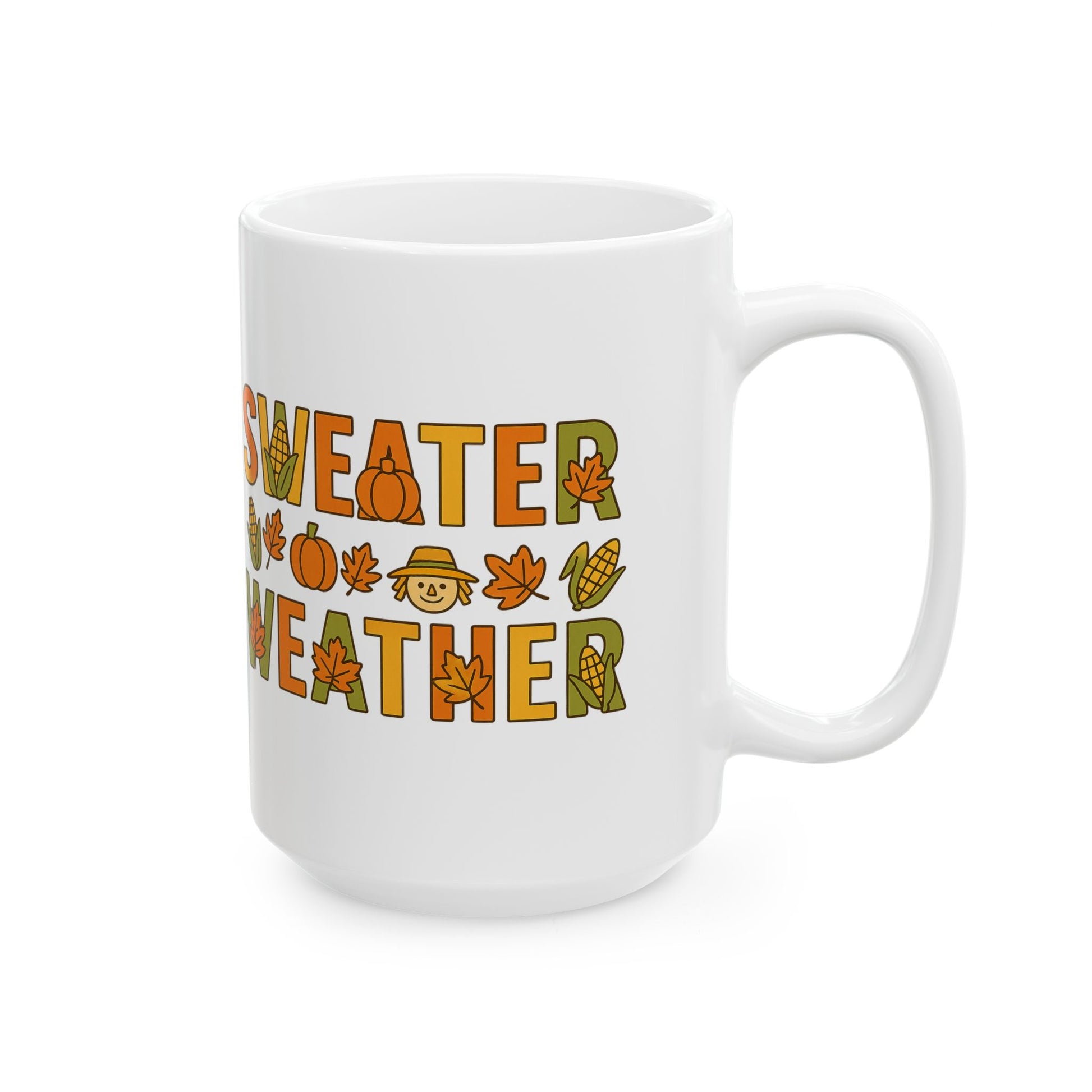 Sweater Weather-Autumn Vibes Ceramic Mug - Chubby Little Cheeks Co.