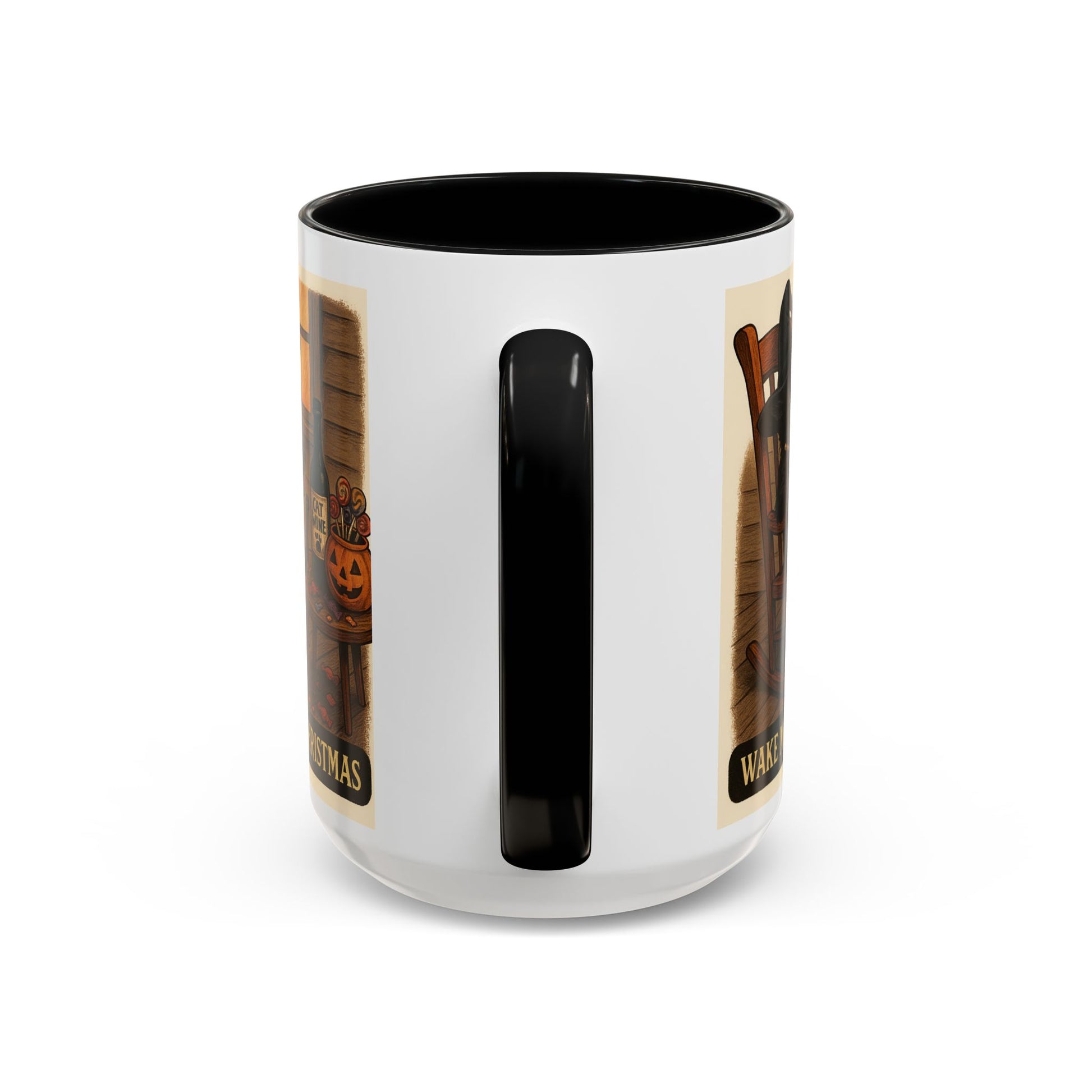 Tipsy Cat-Themed Ceramic Coffee Mug - Chubby Little Cheeks Co.
