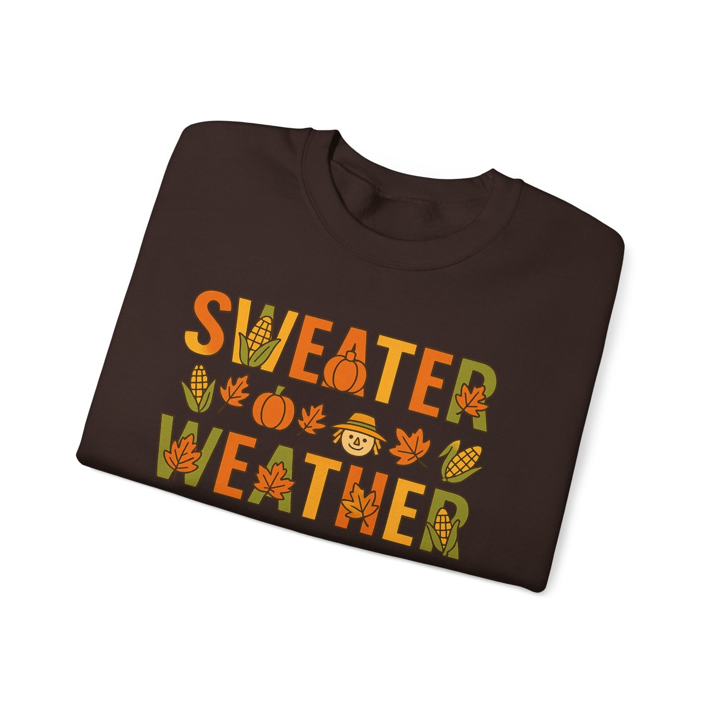 Sweater Weather- Crewneck Sweatshirt - Cozy Fall Apparel - Chubby Little Cheeks Co.