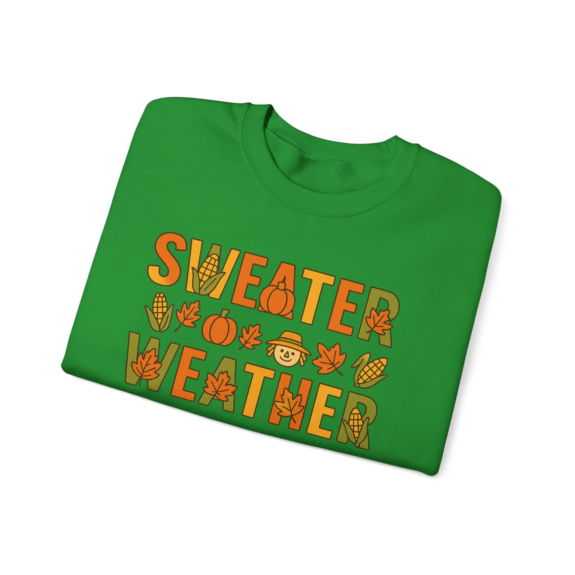 Sweater Weather- Crewneck Sweatshirt - Cozy Fall Apparel - Chubby Little Cheeks Co.