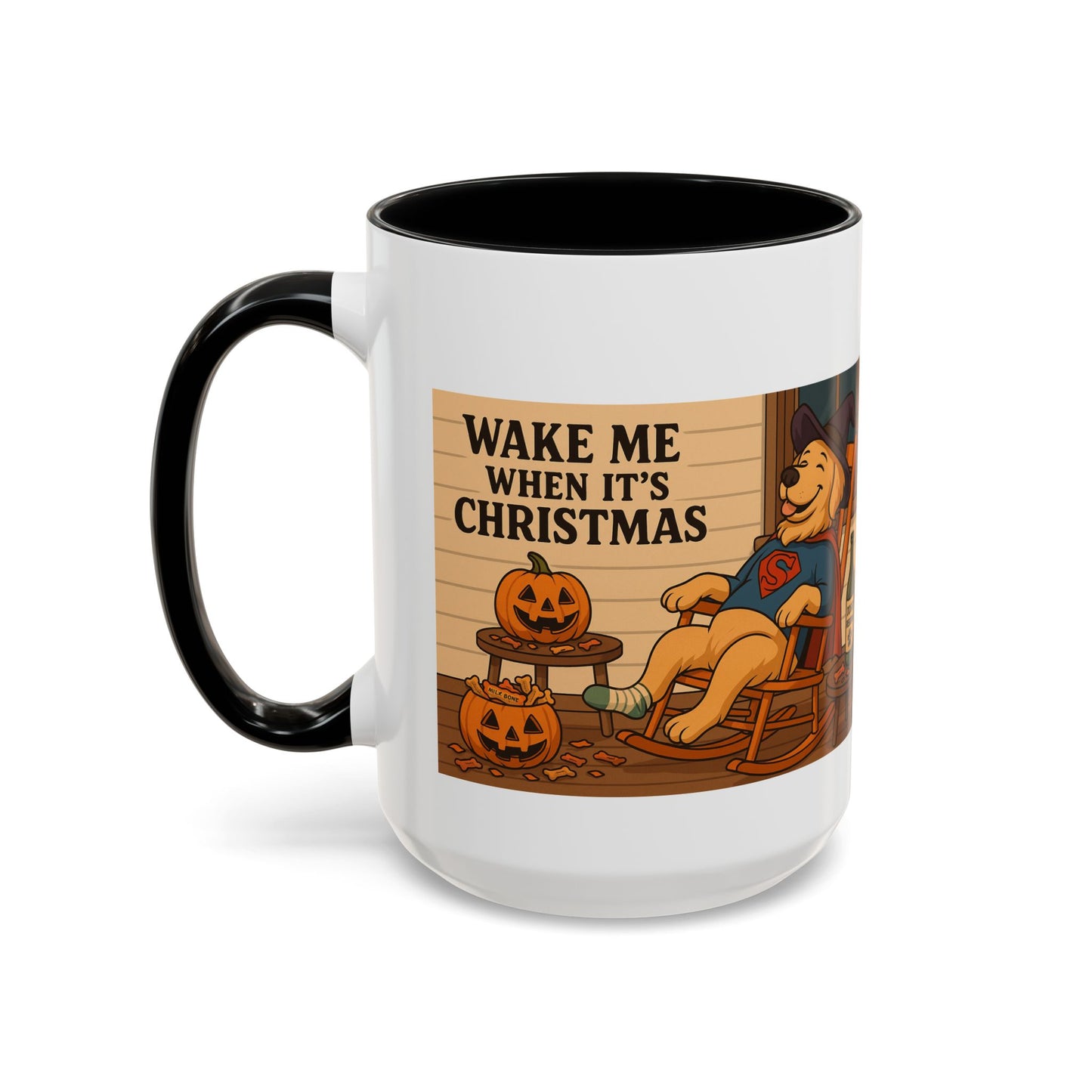 Tipsy Dog Halloween Coffee Mug - Chubby Little Cheeks Co.