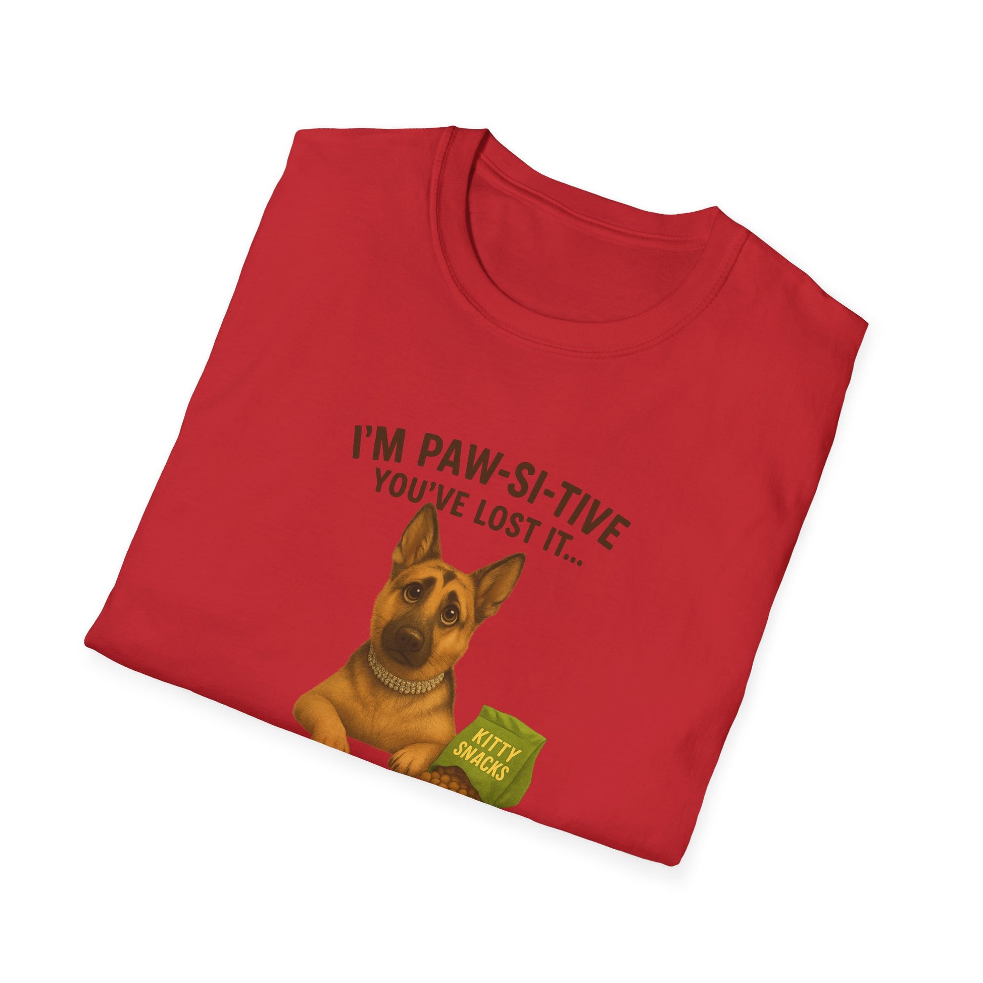 I’m Paw-si-tive You’ve Lost It — Funny German Shepherd Dog T-Shirt - Chubby Little Cheeks Co.
