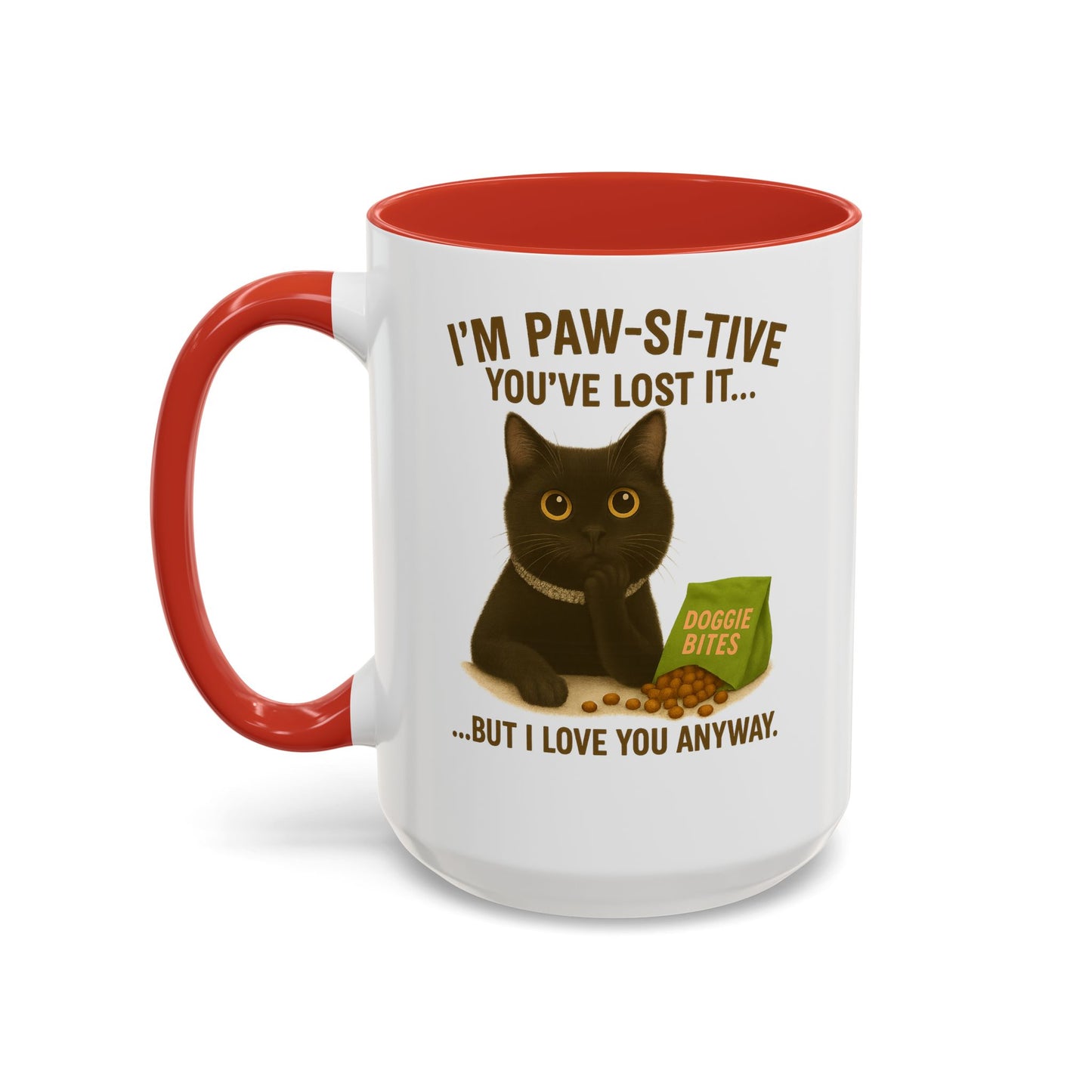 Black Cat — I’m Paw-si-tive You’ve Lost It… But I Love You Anyway - Chubby Little Cheeks Co.