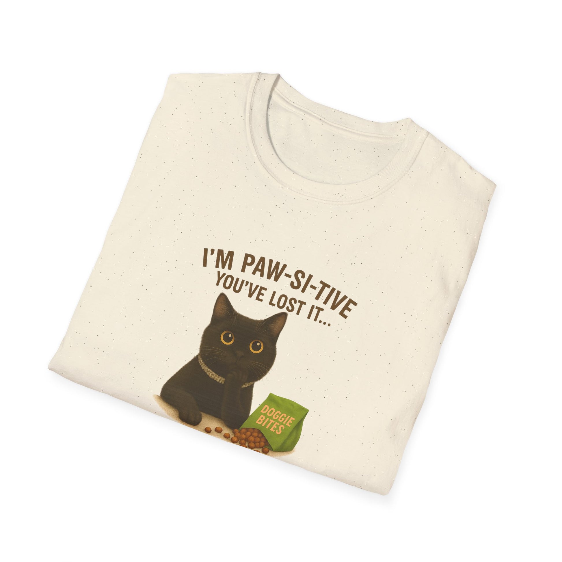 Funny Black Cat Tee – I’m Paw-si-tive You’ve Lost It, But I Love You Anyway - Chubby Little Cheeks Co.