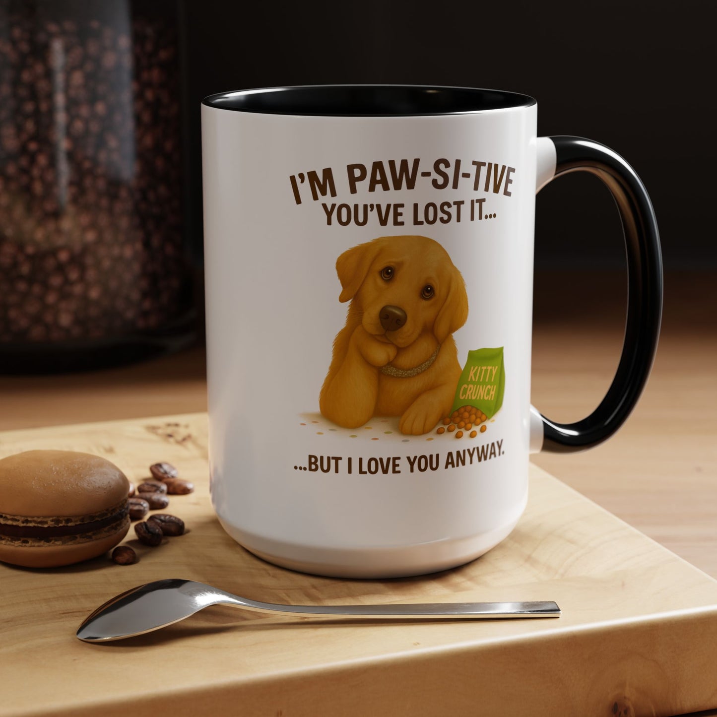 Golden Retriever – “I’m Paw-si-tive You’ve Lost It… But I Love You Anyway” - Chubby Little Cheeks Co.