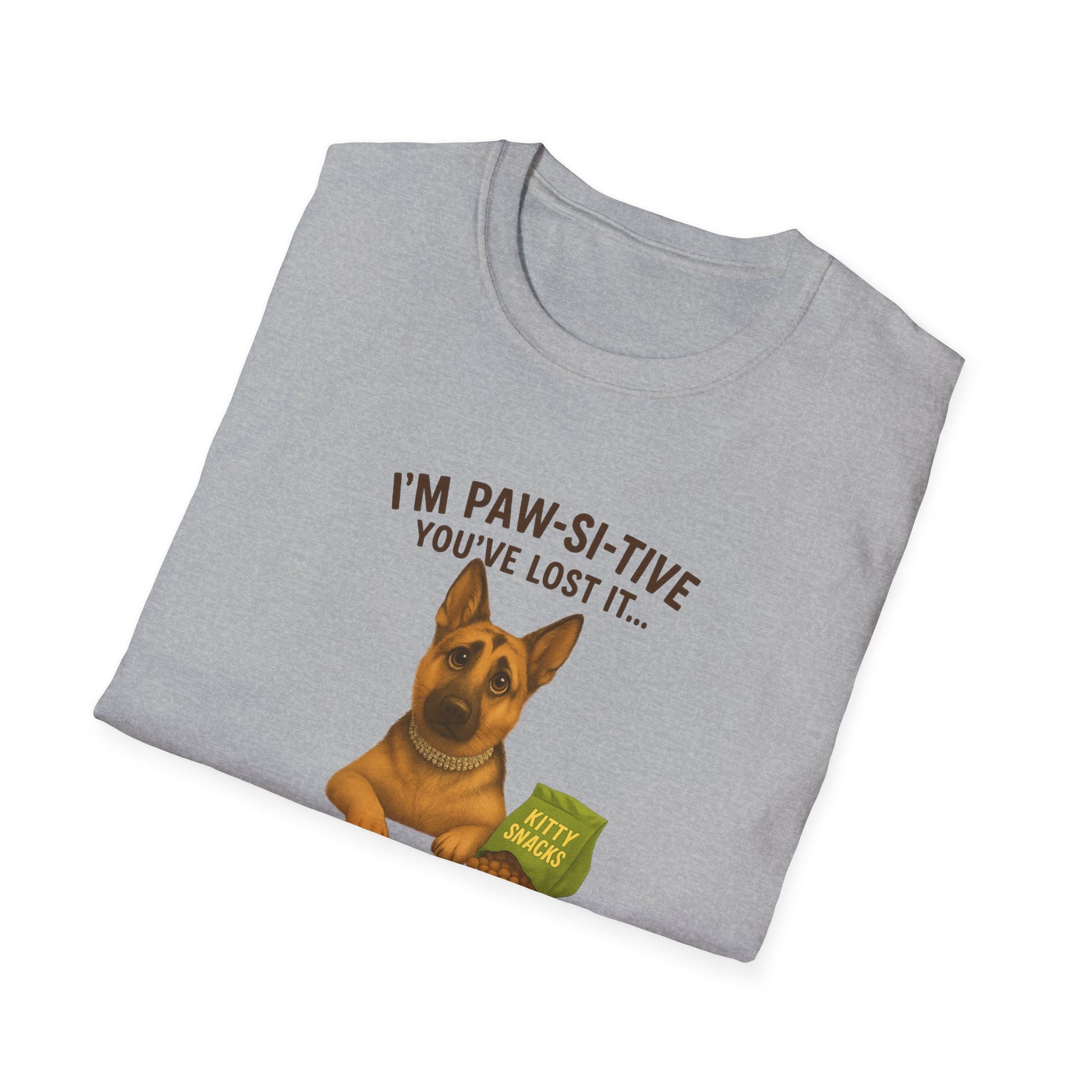 I’m Paw-si-tive You’ve Lost It — Funny German Shepherd Dog T-Shirt - Chubby Little Cheeks Co.