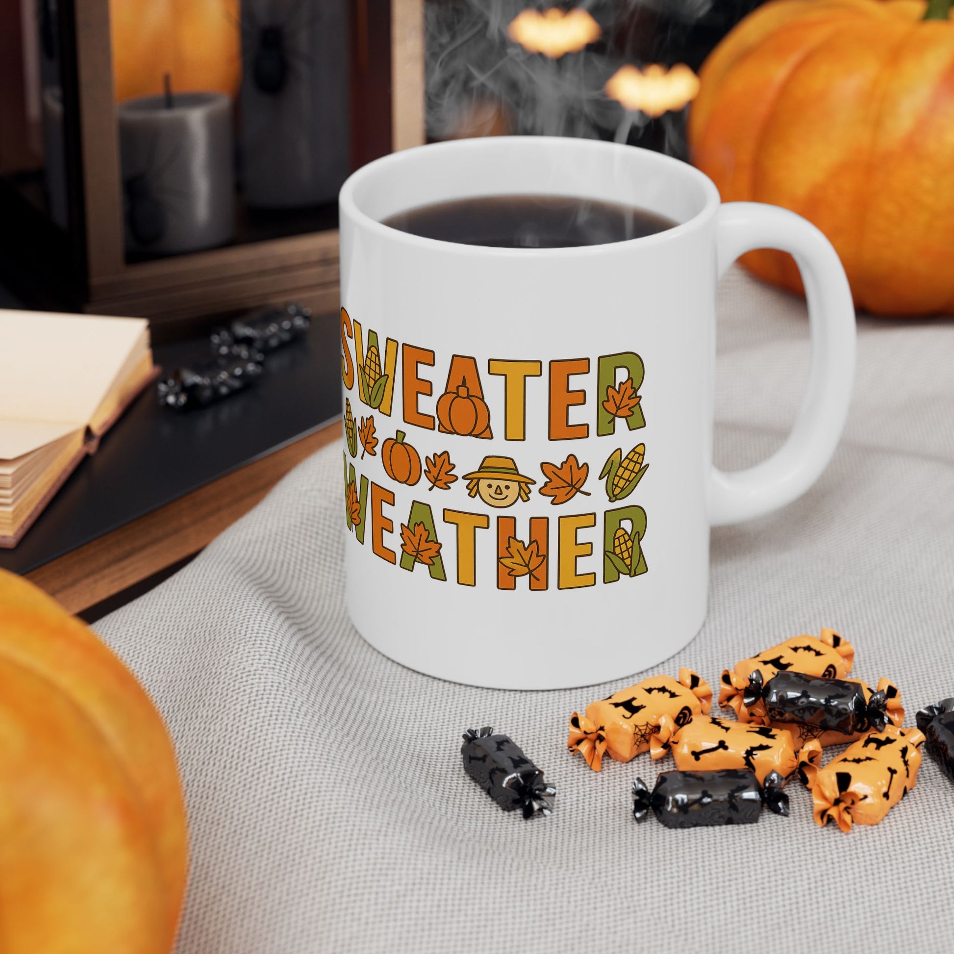 Sweater Weather-Autumn Vibes Ceramic Mug - Chubby Little Cheeks Co.