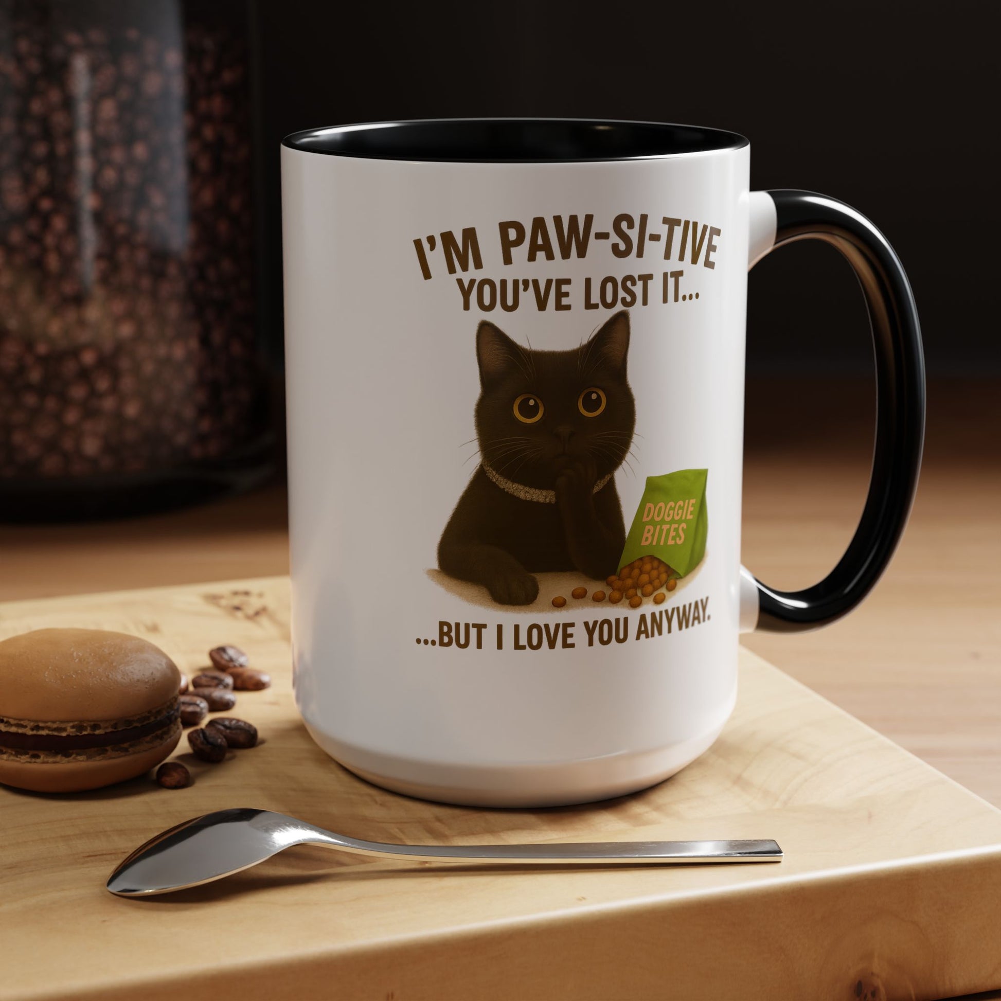 Black Cat — I’m Paw-si-tive You’ve Lost It… But I Love You Anyway - Chubby Little Cheeks Co.