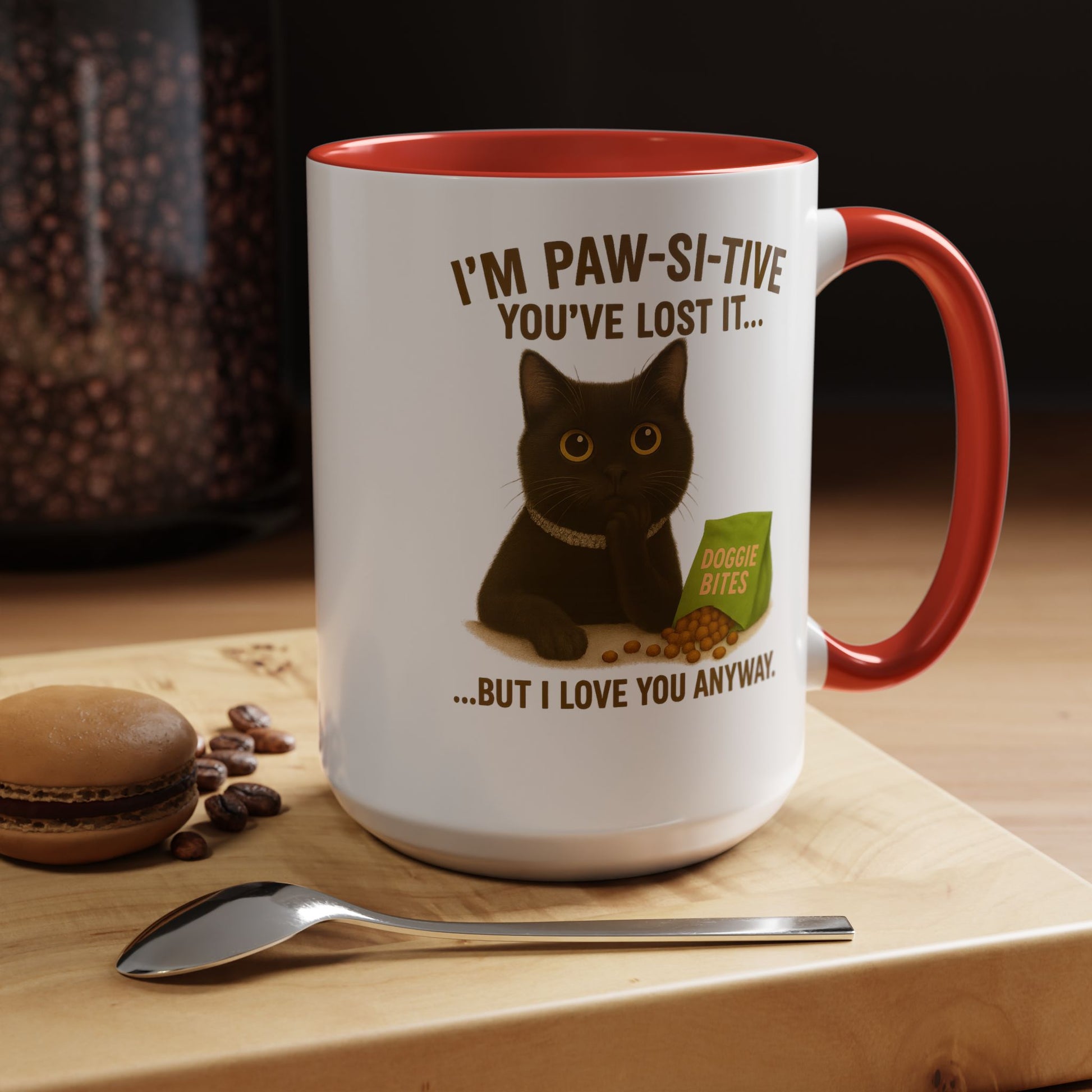 Black Cat — I’m Paw-si-tive You’ve Lost It… But I Love You Anyway - Chubby Little Cheeks Co.