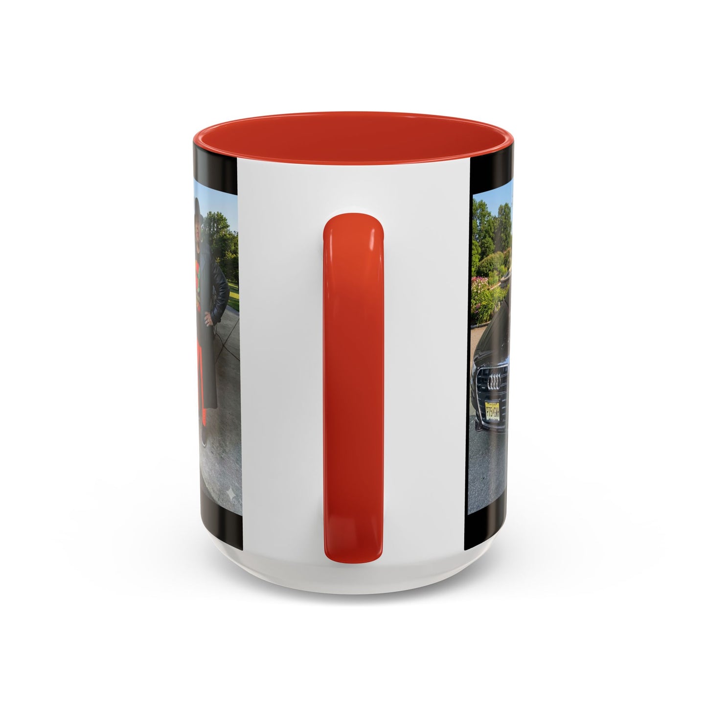 Photo Accent Coffee Mug — Personalized 'Her Pride and Joy' Car & Owner Tribute