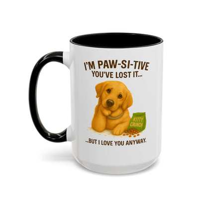 Golden Retriever – “I’m Paw-si-tive You’ve Lost It… But I Love You Anyway” - Chubby Little Cheeks Co.