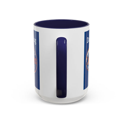 Personalized Baseball Fan Coffee Mug — "Damon's Mug" Mets & Giants Accent Cup - Chubby Little Cheeks Co.