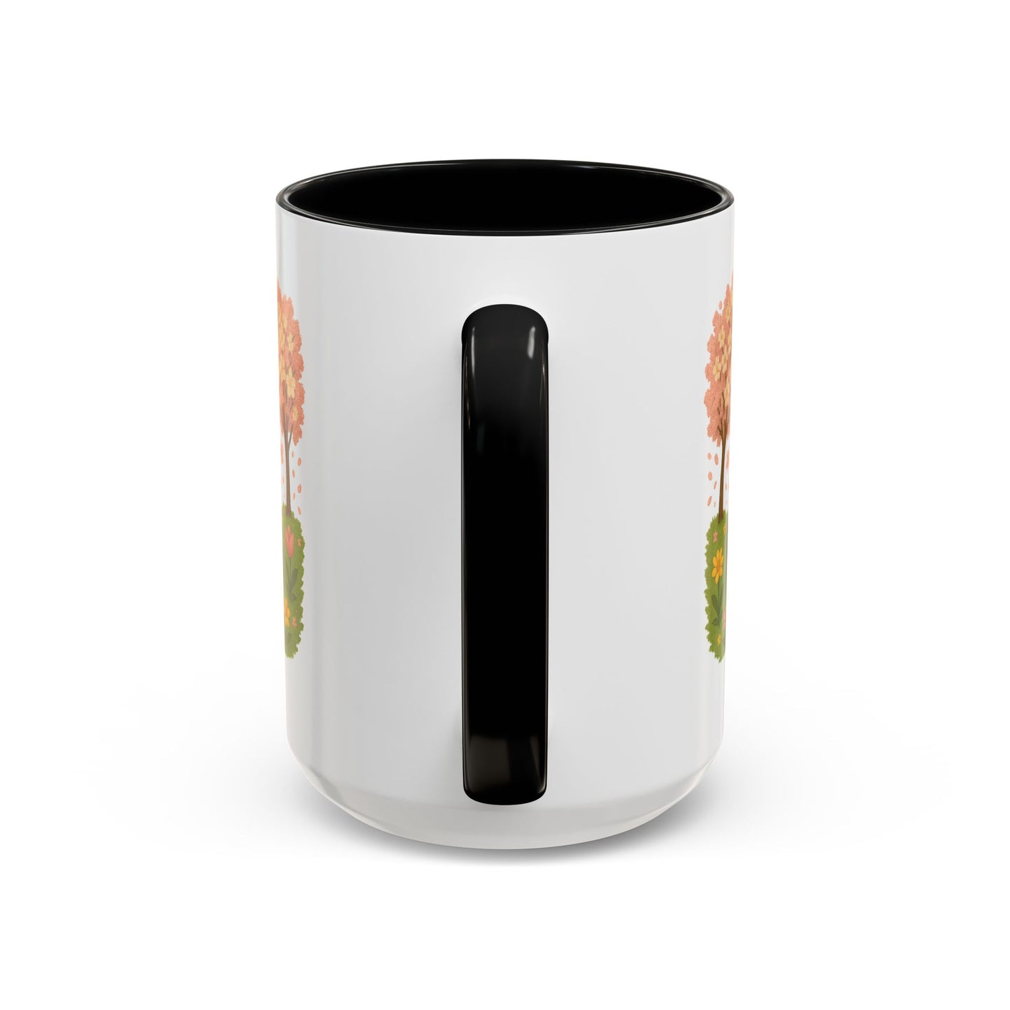 Personalized Rosie Snake Accent Coffee Mug — Cute Floral Ball Python Design 15oz)