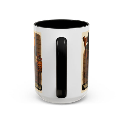 Tipsy Cat-Themed Ceramic Coffee Mug - Chubby Little Cheeks Co.