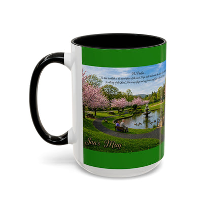 Paris Street Scene Coffee Mug – "Life is but a dream" Accent Mug
