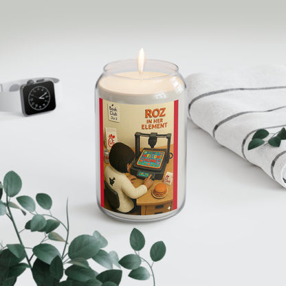 Soy Candle — "Roz In Her Element" Scented Candle (13.75 oz)