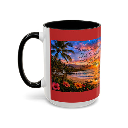Paris Sunset Coffee Mug — 'Life is but a Dream' Accent Mug (11/15oz) - Chubby Little Cheeks Co.