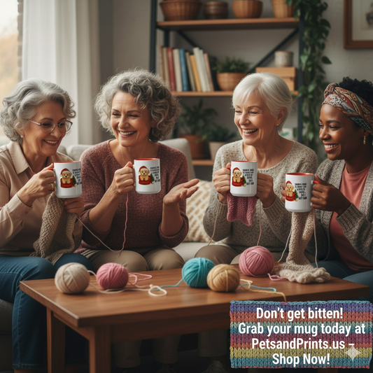 Cute Holiday Maltipoo Puppy Christmas Coffee Mug - Santa Bite
