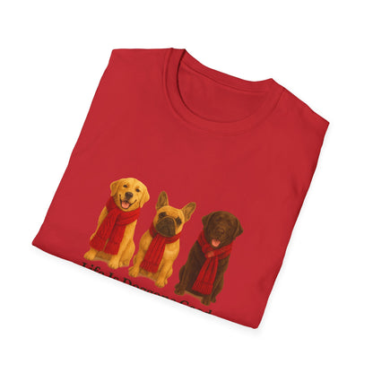 Dog Lover's Unisex T-Shirt, Life is Doggone Good - Chubby Little Cheeks Co.