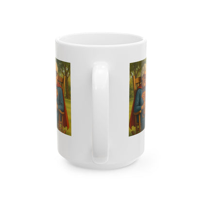 Super Grans, Super Pets Halloween Ceramic Mug - Chubby Little Cheeks Co.
