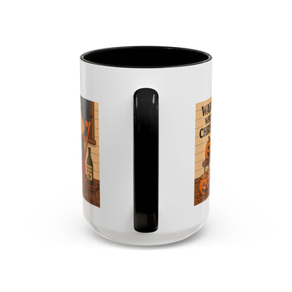 Tipsy Dog Halloween Coffee Mug - Chubby Little Cheeks Co.