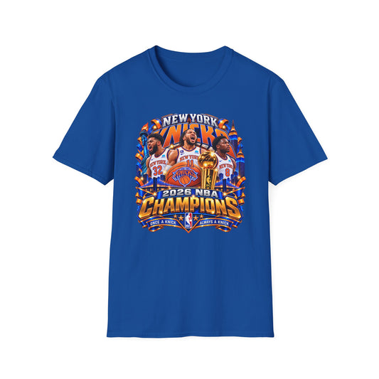 New York Knicks 2026 NBA Champions T-Shirt - Chubby Little Cheeks Co.