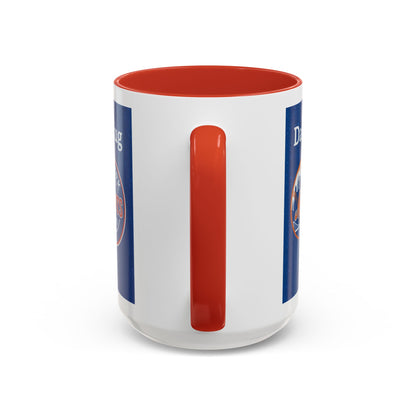 Personalized Baseball Fan Coffee Mug — "Damon's Mug" Mets & Giants Accent Cup - Chubby Little Cheeks Co.