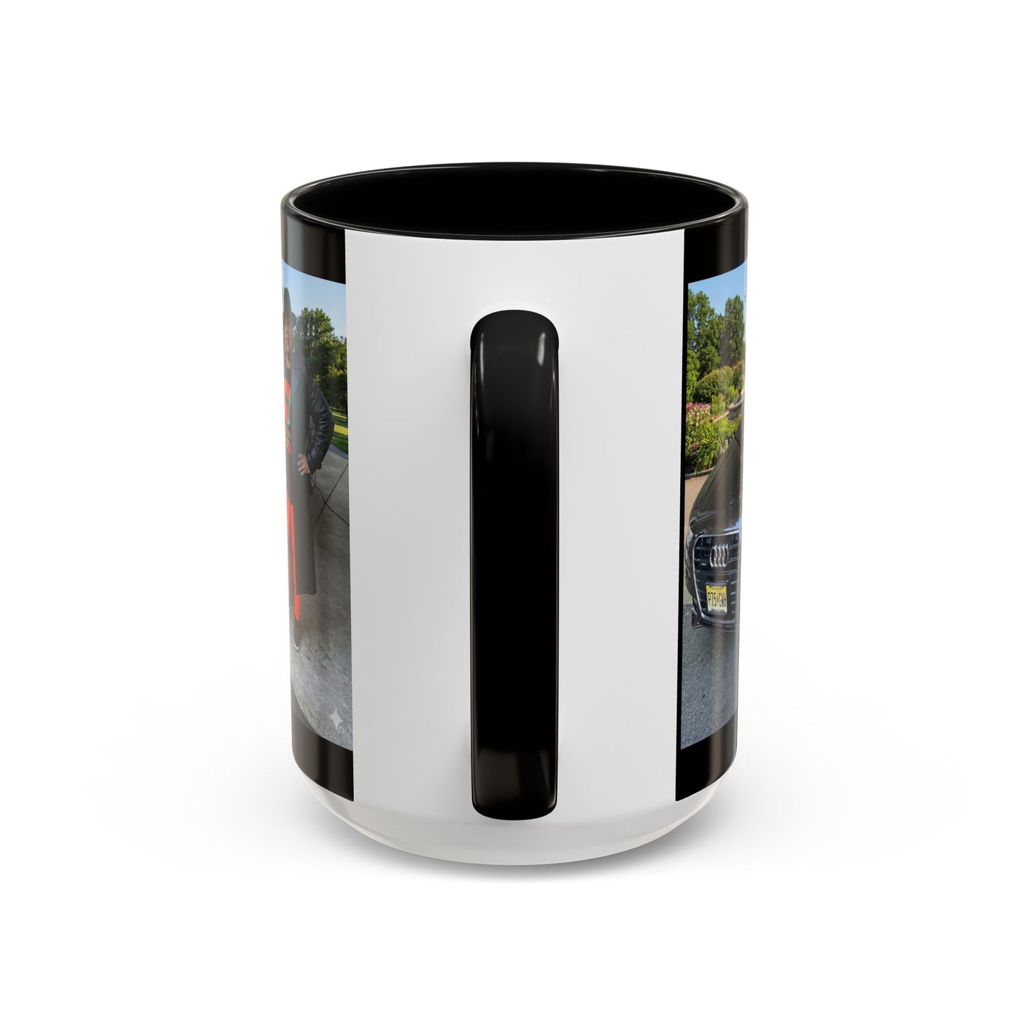 Photo Accent Coffee Mug — Personalized 'Her Pride and Joy' Car & Owner Tribute