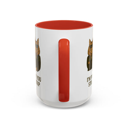 I'm Paw-sitive You Stole The Catnip Coffee Mug - Gift for Cat Lovers, Funny Cat Mug, Kitchen Decor, Unique Cat-Themed Gift, Pet Owner Coffee Cup - Chubby Little Cheeks Co.