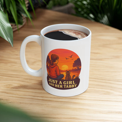 Just a Girl and Her Maltipoo, Ceramic Dog Mug - Chubby Little Cheeks Co.