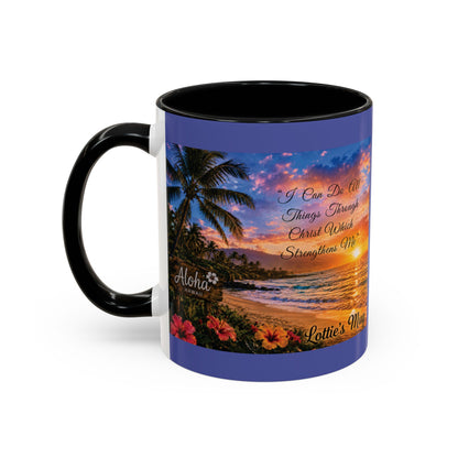 Paris Sunset Coffee Mug — "Life is but a dream" Accent Ceramic Mug (11/15oz) - Chubby Little Cheeks Co.
