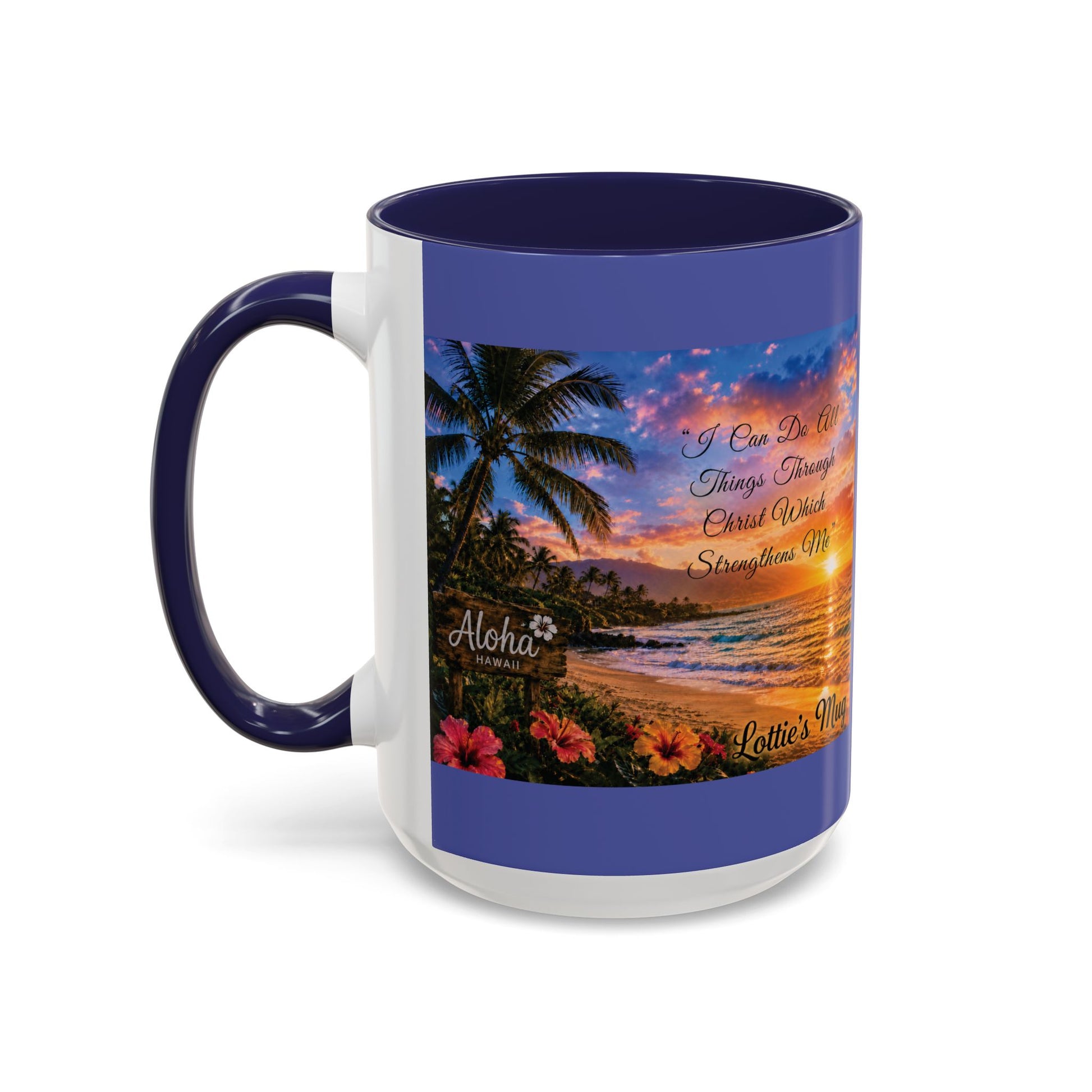 Paris Sunset Coffee Mug — "Life is but a dream" Accent Ceramic Mug (11/15oz) - Chubby Little Cheeks Co.