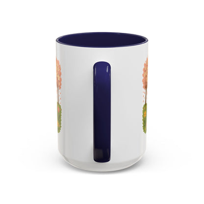Personalized Rosie Snake Accent Coffee Mug — Cute Floral Ball Python Design 15oz)