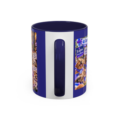 Canine of the Year Coffee Mug — Personalized Dog Portrait Design (Accent 11/15oz) - Chubby Little Cheeks Co.